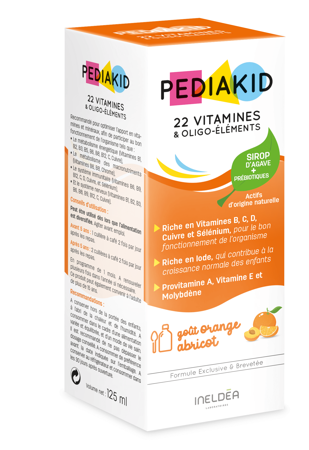 Pediakid 22 vitamine&oligoelemente sirop